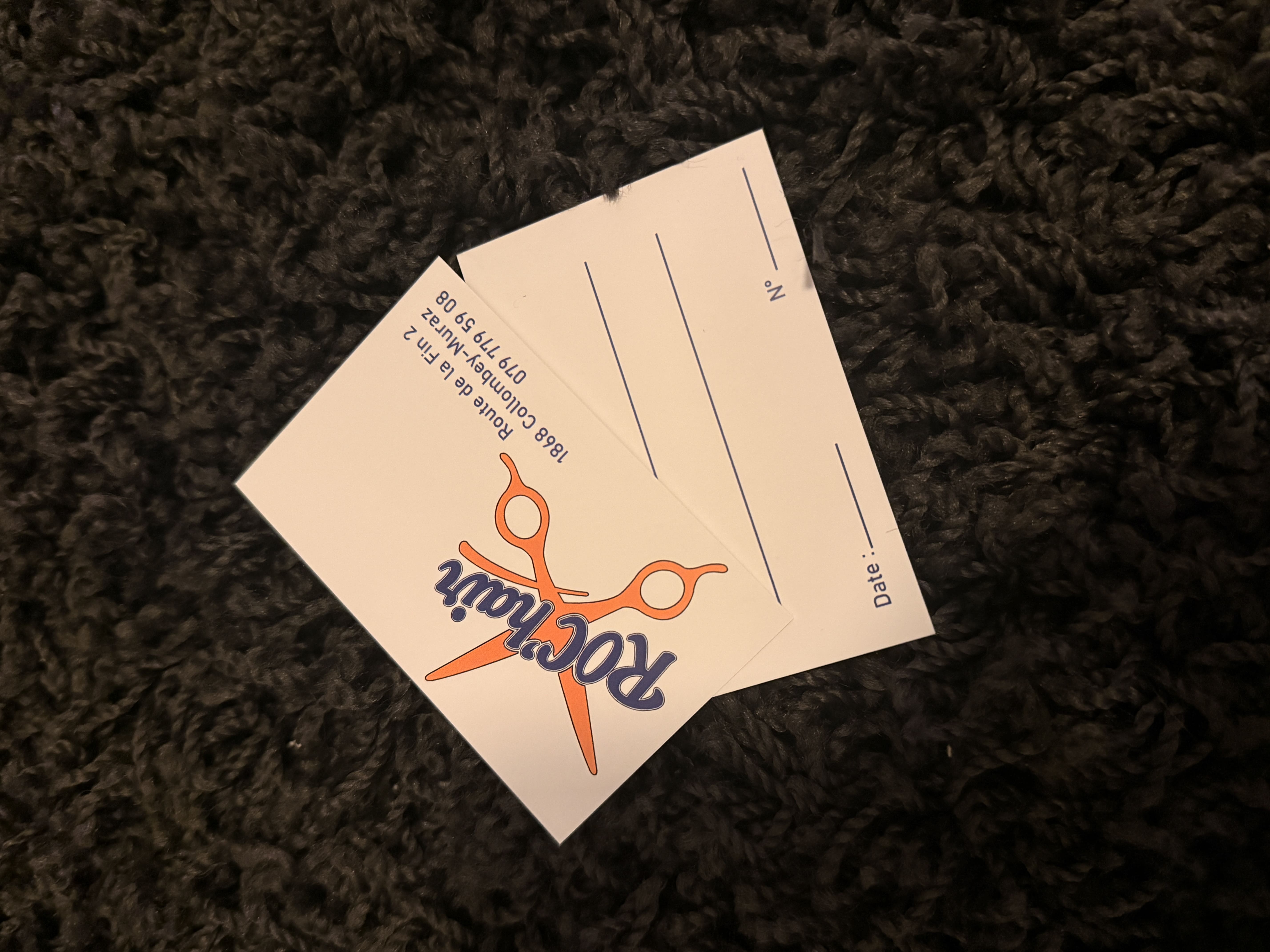 Roc'hair — cartes de visite